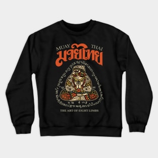 Classic Muay Thai Tattoo Crewneck Sweatshirt